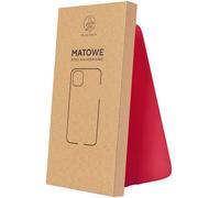 Etui i futerały do telefonów - Xiaomi Redmi Note 8 Pro - Etui matowe wiśniowe - miniaturka - grafika 1