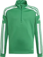 Bluzy damskie - Adidas Bluza adidas SQUADRA 21 Training Top Junior GP6471 GP6471 zielony 128 cm - miniaturka - grafika 1