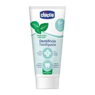 Pasty do zębów - Chicco PASTA DO ZĘBÓW 6L+ Pasta o smaku mentolu 50 ML z fluorem TOW018706 - miniaturka - grafika 1