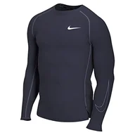 Koszulki i topy damskie - Nike Mens M NP DF Tight TOP LS, obsydian/Iron Purple/Iron Purple, XL DD1990 - miniaturka - grafika 1