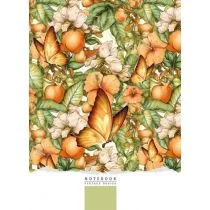 Notatnik 145x197/64K linia motyle FRESH - Szkolne artykuły papiernicze - miniaturka - grafika 1