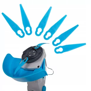 ZESTAW OSTRZY DO PODKASZARKI Kanwod AKUMULATOROWEJ 6szt. - Akcesoria do kos i kosiarek - miniaturka - grafika 1