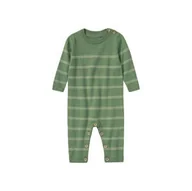 Kombinezony dla dzieci - KOMBINEZON DZIANINOWY DLA NIEMOWLĄT ROZMIAR 56 1-2 MIESIĄCE ZIELONY - miniaturka - grafika 1