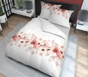 Pościel - Detexpol TOMASZ WŁODARCZYK Pościel Flanela Bawełna wz. 3372B 220x200NP 3 części 1216467 - miniaturka - grafika 1