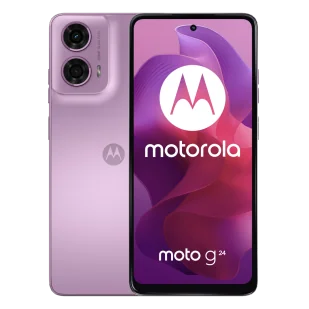 Motorola Moto G24 4/128GB Pink Lavender Różowy - Telefony komórkowe - miniaturka - grafika 2