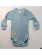 Body dla niemowląt - Baby in world Body niemowlęce z długim rękawem Harmony Boy Blue, Rozmiar: 80/86 - miniaturka - grafika 1