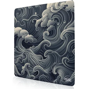 PODKŁADKA POD MYSZ MYSZKĘ Wielkie Fale 50x50 TILT Duża Dla gracza Prezent - Podkładki pod mysz - miniaturka - grafika 1