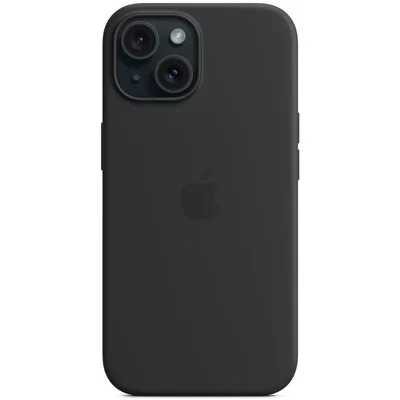 Apple Silikonowe etui z MagSafe do iPhone 15 Czarny MT0J3ZM/A