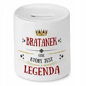 Skarbonki - Dla Szczypiornisty Skarbonka na Urodziny Prezent z Nadrukiem ze Zdjęciem + Opakowanie na prezent (wzór 03) - miniaturka - grafika 1