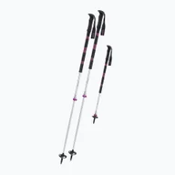 Kijki narciarskie - Kije skiturowe Komperdell Contour Titanal II Foam Compact czarno-różowe 1882306-10  105-140 cm - miniaturka - grafika 1