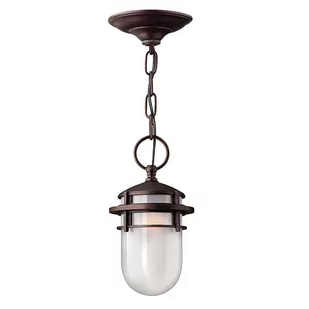 Elstead Lighting Reef 1Lt Chain Lantern Victorian Bronze HK/REEF8 VZ Lampa wisząca ogrodowa IP23 stylowa HK/REEF8 VZ) - Lampy ogrodowe - miniaturka - grafika 1