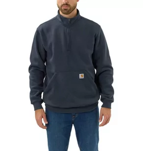 Bluza Carhartt Quarter Zip Midweight Mock Neck NEW NAVY - Bluzy męskie - miniaturka - grafika 1