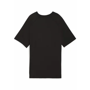 Damska koszulka Evostripe o luźnym kroju z grafiką PUMA Black - Koszulki sportowe damskie - miniaturka - grafika 1