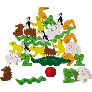 Haba Zwierzak na zwierzaku HB4478 - Gry planszowe - miniaturka - grafika 1