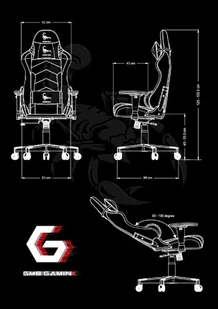 Krzesło gamingowe Scorpion czarne - Fotele gamingowe - miniaturka - grafika 9