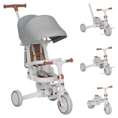 Rowerki trójkołowe - Rowerek trójkołowy 4w1 Tulano Noah 35, 5-punktowe pasy, Siedzisko montowane przodem lub tyłem - miniaturka - grafika 1