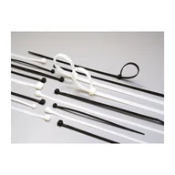 Inne mocowania - Opaska zaciskowa 3,6 x 280 biała 25 szt. ELEKTRO - miniaturka - grafika 1