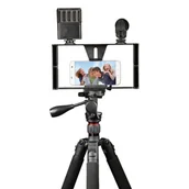 Uchwyty samochodowe do telefonów - Gimbal ręczny HAMA 4622 Czarny - miniaturka - grafika 1