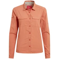 Koszulki sportowe damskie - Koszula damska Craghoppers NosiLife Adventure Long Sleeved Shirt III Rozmiar: XXL / Kolor: pomarańczowy - miniaturka - grafika 1