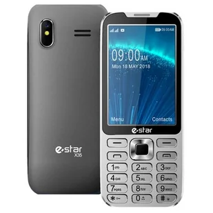 Estar X35 Dual Sim Srebrny - Telefony komórkowe - miniaturka - grafika 1
