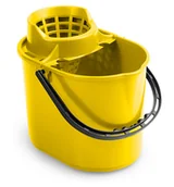 Wózki serwisowe - TTS Wiadro LIGHT z odciskarką - Żółte - miniaturka - grafika 1