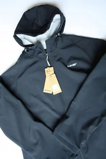 męska kurtka softshell Hi-tec Narmo czarny XXL - Kurtki męskie - miniaturka - grafika 1