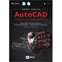 Wydawnictwo Naukowe PWN AutoCAD 2020 / LT 2020 (2013+). Podstawy projektowania parametrycznego i nieparametrycznego Andrzej Jaskulski - Książki o programowaniu - miniaturka - grafika 1