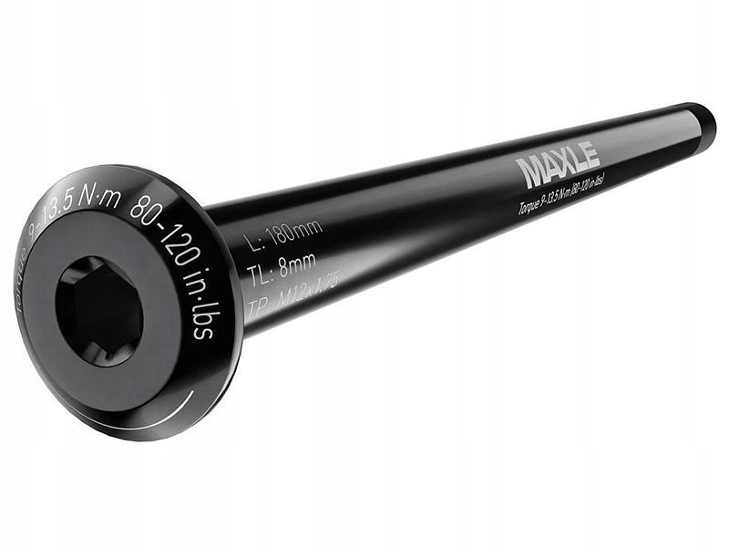 Sram tylnej osi maxle Stealth-12 X 142 mm, długość standardowych ram, 00.4318.005.023 widelców, czarnym, 164 MM 00.4318.005.023