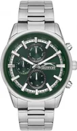 Zegarki męskie - Zegarek męski SLAZENGER SL.09.2242.2.05 zielony fashion na prezent - miniaturka - grafika 1