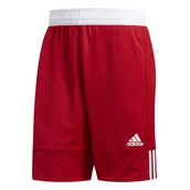 Koszykówka - Męskie Spodenki ADIDAS 3G SPEE REV SHR DY6603 – Czerwony - miniaturka - grafika 1