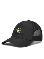 Czapki męskie - Calvin Klein Czapka z daszkiem Logo LV04D5025G Czarny - miniaturka - grafika 1