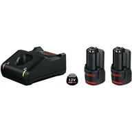 Akumulatory do elektronarzędzi - Bosch 2x 3.0Ah GAL 12V-40 Rechargeable Battery 1600A019RD - miniaturka - grafika 1