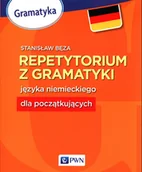 Książki do nauki języka niemieckiego - Wydawnictwo Szkolne PWN Repetytorium z gramatyki języka niemieckiego dla początkujących Stanisław Bęza - miniaturka - grafika 1