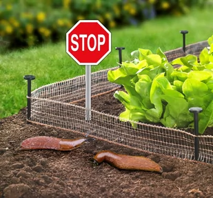 WENKO Odstraszacz Ślimaków Płot Chroni Warzywa 16m - Zwalczanie i odstraszanie szkodników - miniaturka - grafika 1