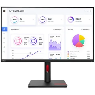 Lenovo ThinkVision T32p-30 (63D2GAT1EU) - Monitory - miniaturka - grafika 1