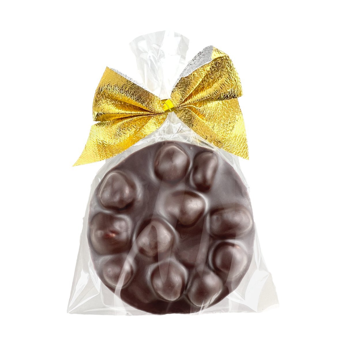 MAXI Orzech w czekoladzie deserowej – medalion (30g)