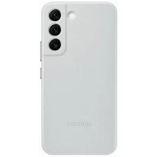 Samsung Etui Leather Cover do Galaxy S22 EF-VS901LJEGWW Jasnoszary - Etui i futerały do telefonów - miniaturka - grafika 1