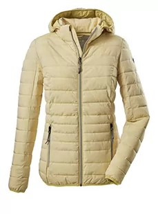 G.I.G.A. DX Damska kurtka funkcyjna Uyaka Stripe Casual o wyglądzie puchu, z odpinanym kapturem - Kurtki damskie - miniaturka - grafika 1