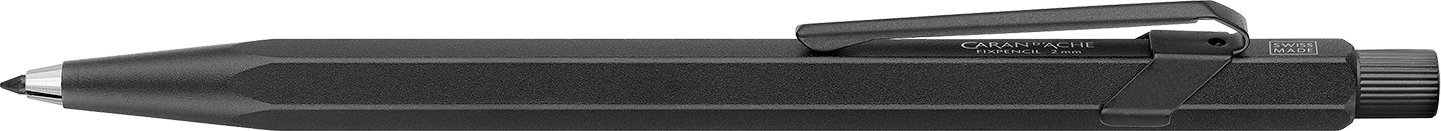 Ołówek CARAN D'ACHE Fixpencil, Black Code, 2mm, czarny