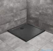 Brodziki prysznicowe - Radaway Doros C Stone brodzik kwadratowy 100x100x4,5 czarny SDRC1010-01-54S - miniaturka - grafika 1