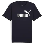 Koszulki sportowe męskie - Koszulka męska Puma ESS No. 1 Logo Tee Rozmiar: XXL / Kolor: niebieski - miniaturka - grafika 1