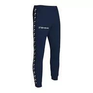 Spodnie męskie - Givova Givova Spodnie męskie Tricot czarny XXS BA09 - miniaturka - grafika 1