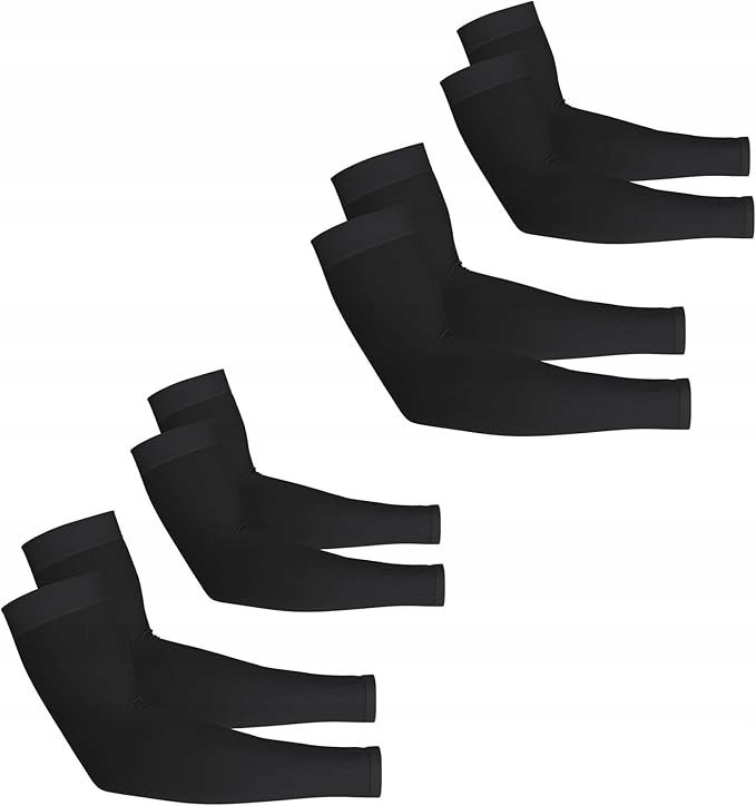 RĘKAWY ANTY UV KOMPRESYJNE UPF 50+ CHŁODZĄCE NA ROWER SPORTY OUTDOOR