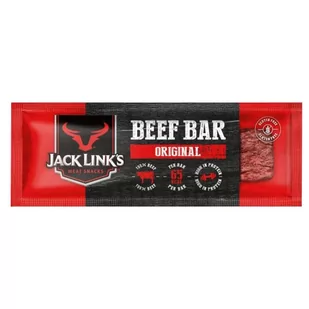 Jack Links Suszona wołowina baton 3x pak Beef Bar Original 67.5 g - Pasztet i przetwory mięsne - miniaturka - grafika 1