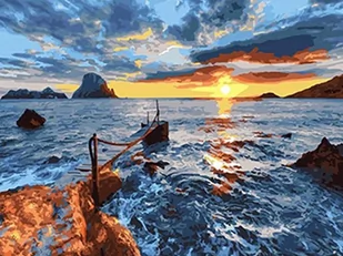 Malowanie Po Numerach Pejzaż Obraz Z Ramą 40X50 - Malowanie po numerach Malowanie Po Numerach Pejzaż Obraz Z Ramą 40X50 - Malowanie po numerach - miniaturka - grafika 1