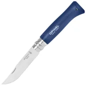 Noże - Nóż składany Opinel No.8 Colorama Inox - Dark Blue - miniaturka - grafika 1