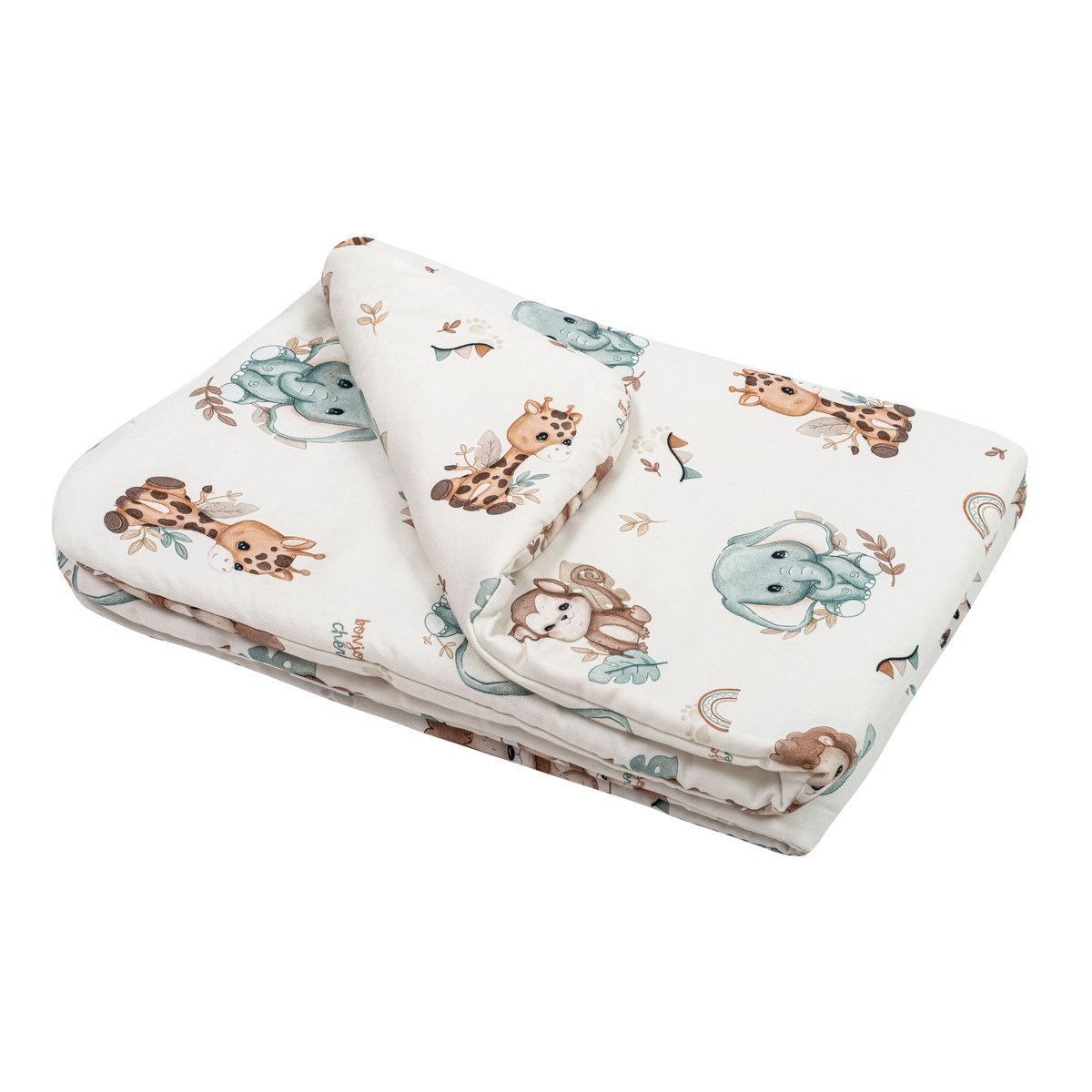 Bambusowa Kołderka z wypełnieniem 100x135cm Safari Bonjour Cherie