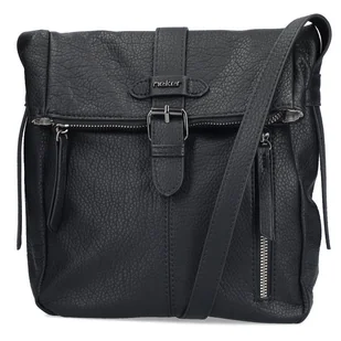 Rieker H1103-00 BLACK torebka damska czarna - Torebki damskie - miniaturka - grafika 1