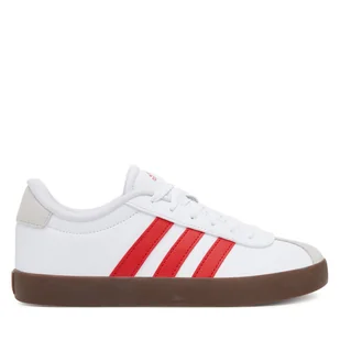 Sneakersy adidas VL COURT 3.0 K IH3484 Biały - Sneakersy damskie - miniaturka - grafika 1