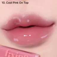 Błyszczyki do ust - Etude - Glow Fixing Tint - 10 Cool Pink On Top - miniaturka - grafika 1
